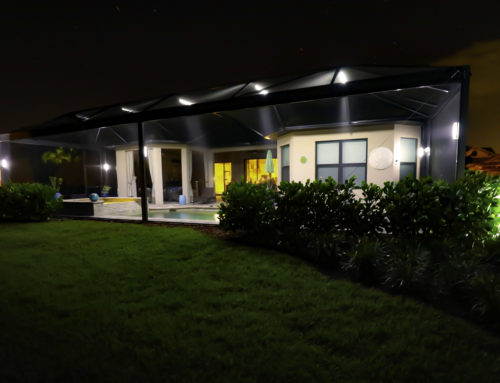 Some outdoor lights Cape Coral ideas for your backyard pool!