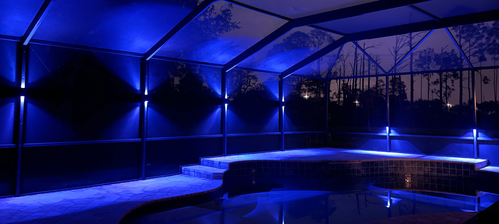 Lanai Bright: Pool Lighting, Lanai Lighting